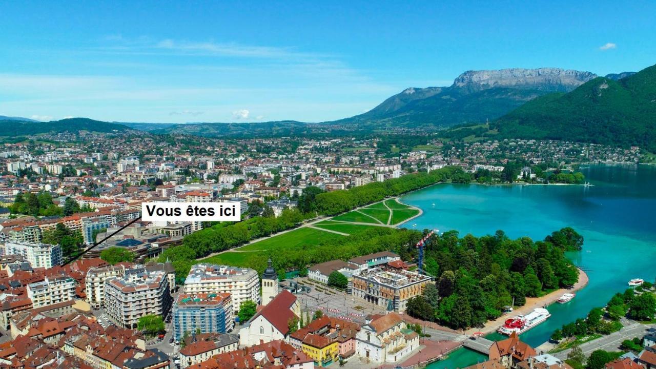 A 200M Du Lac, Au Coeur De La Vieille Ville Avec Parking Annecy Zewnętrze zdjęcie
